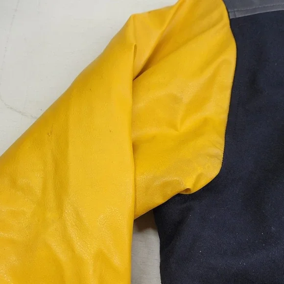 Vintage West Virginia Mountaineers Varsity Lettermans Jacket Steve & Barrys Sz L
